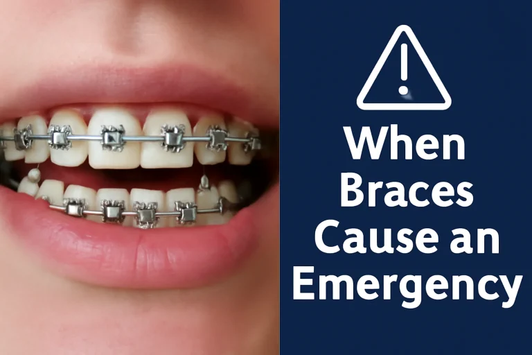 braces as dental emergency