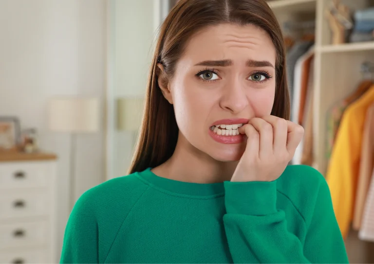 nail biting